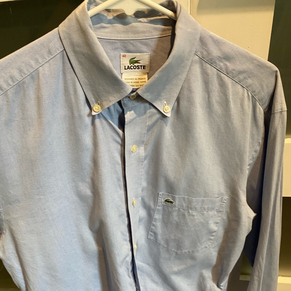 Lacoste button down 40
